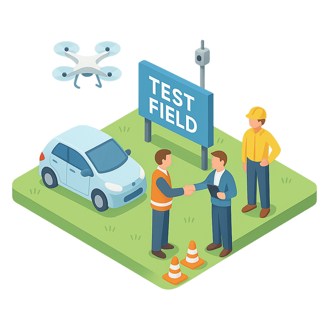 実証フィールドの支援イメージ