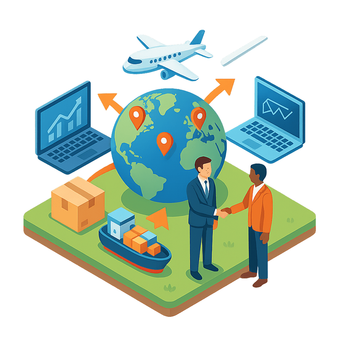 グローバル展開支援イメージ